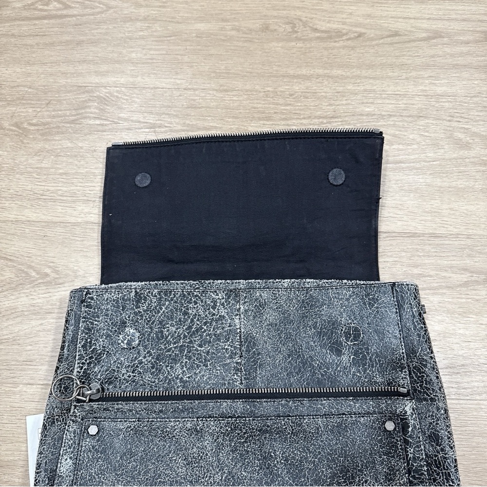 All Saints Gray Satchel Bag - Picture 2 of 5